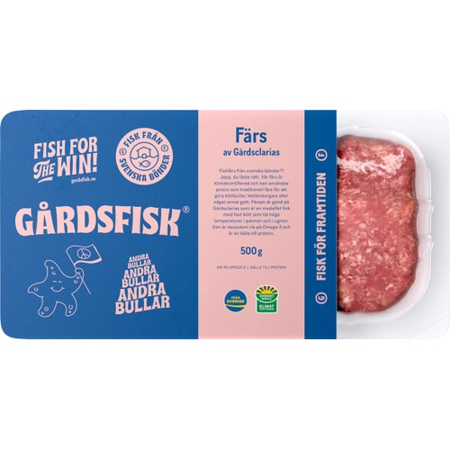 Clarias fiskfärs 500g Gårdsfisk