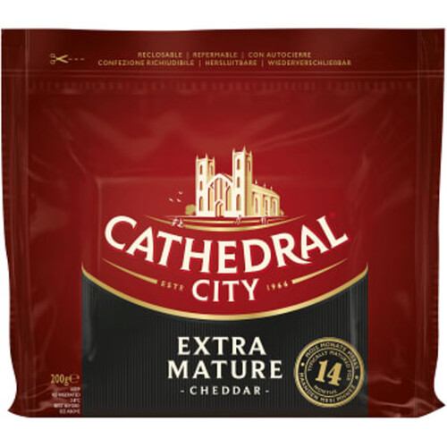 Extra mature Cheddar 200g Cathedral City