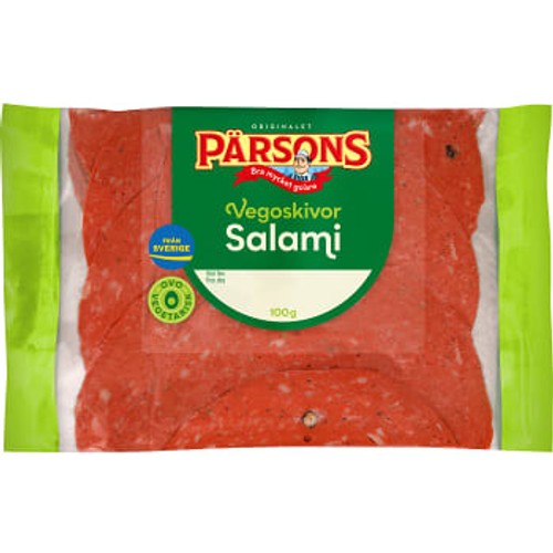 Vegosalami skivor 100g Pärsons