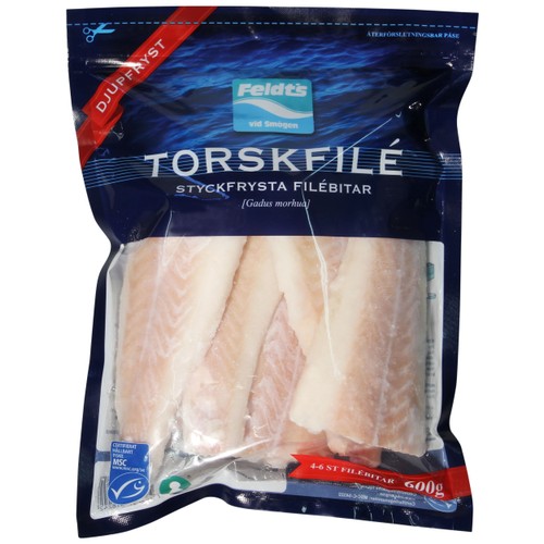 Torskfilé 600g Feldt's