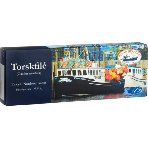Torskfilé 400g Polar seafood