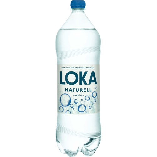 Vatten Kolsyrat Naturell 1.5l Loka