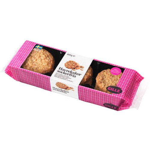Havrekakor Sockerfri 160g Gille
