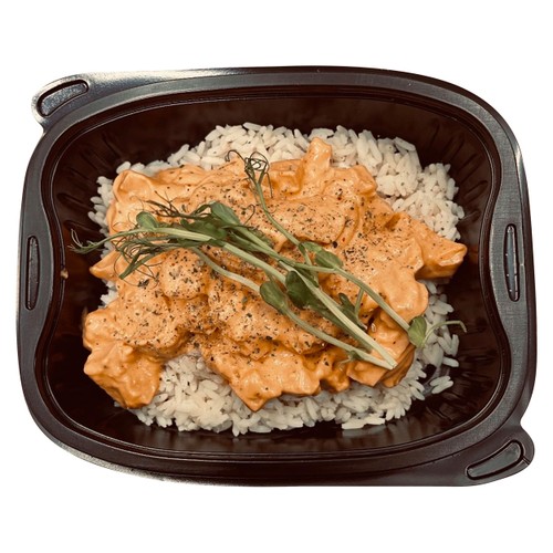 Korvstroganoff med Ris