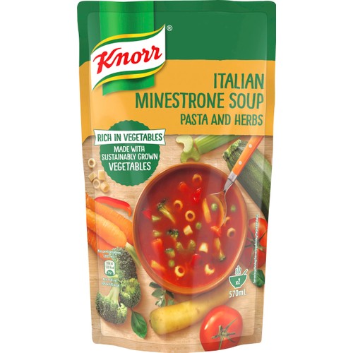 Italiensk Minestronesoppa 2 portioner 570ml Knorr