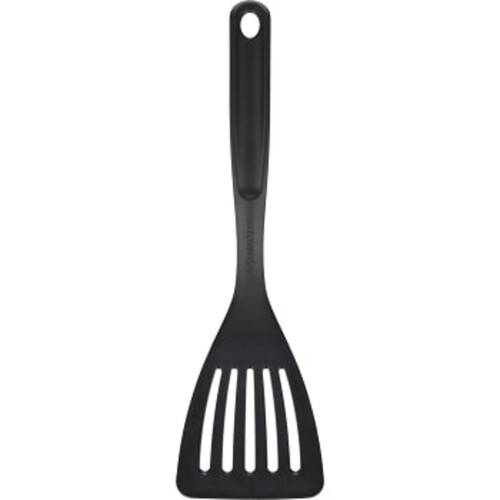 Stekspade Svart Nylon med hål 29,5cm Gastromax