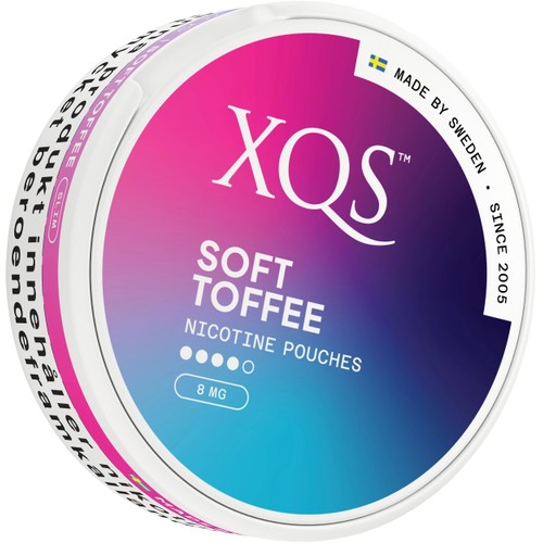 XQS Soft Toffee 8mg 10g