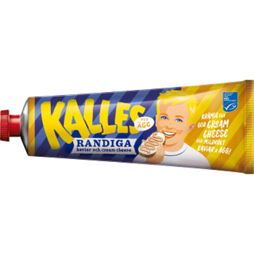 Kaviar ägg randig 285g Kalles