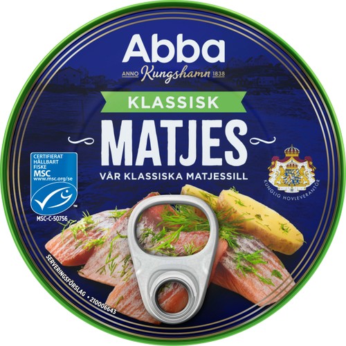 Matjessill Klassisk 215g Abba