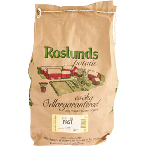 Potatis Vivi fast Klass 1 5kg Roslunds potatis