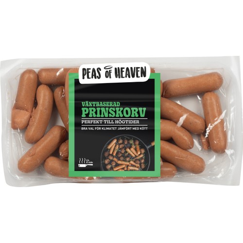 Prinskorv vegan 250g Peas of Heaven