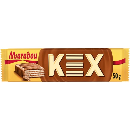 Choklad Kex med nougatsmak 50g Marabou