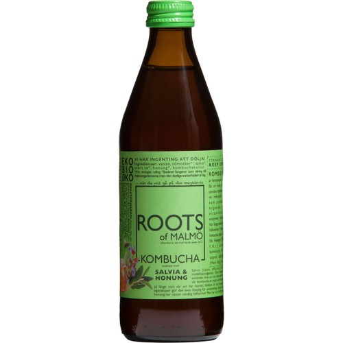 Kombucha Salvia & Honung 330ml Roots of Malmö