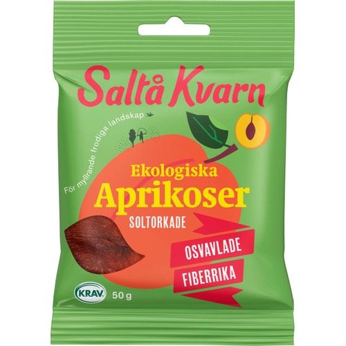 Aprikoser Ekologisk 50g KRAV Saltå Kvarn