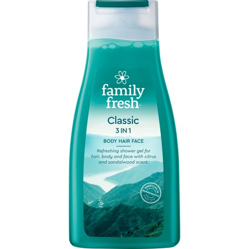 Duschgel Classic 3in1 500ml Family Fresh