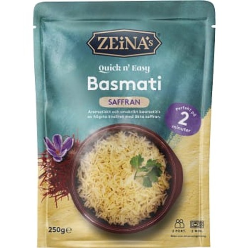 Basmatiris Saffran 250g Zeinas