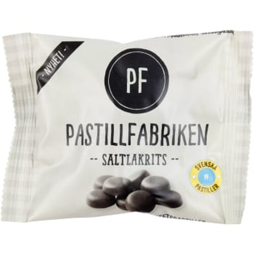 Pastill Saltlakrits Sockerfri 25g Pastillfabriken
