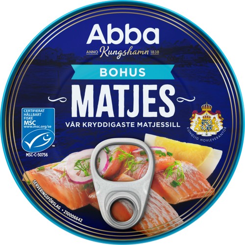Bohusmatjes 215g Abba