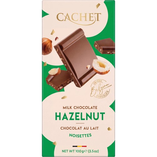 Mjölkchoklad Med Hasselnötter 100g Cachet