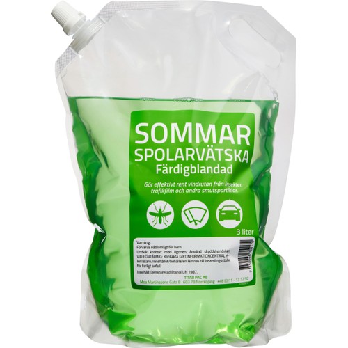 Spolarvätska Sommar Färdigblandad 3liter
