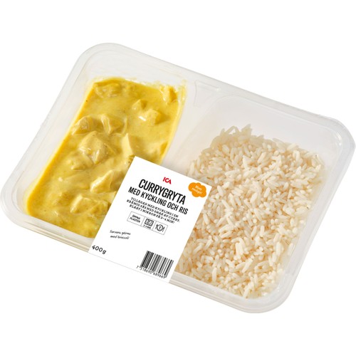 Färdigmat Currygryta med Kyckling och Ris 400g ICA