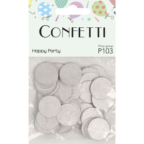 Konfetti silver