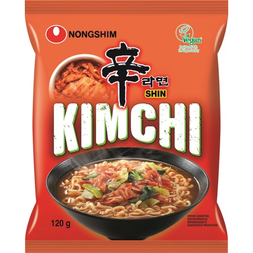 Snabbnudlar Kimchi Ramyun 120g Nongshim