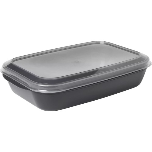 Matlåda Grå 1,1l ICA Basic