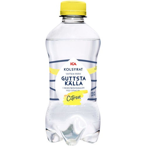 Kolsyrat Vatten Citron 33cl ICA