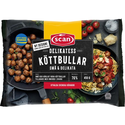 Delikatessköttbullar 450g Scan