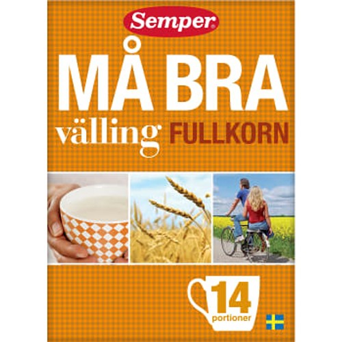 Må Bra välling Fullkorn 14-p 450g Semper