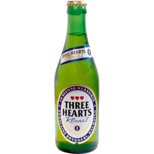 Lättöl Ljus 2,2% 33cl Three Hearts
