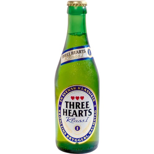 Lättöl Ljus 2,2% 33cl Three Hearts