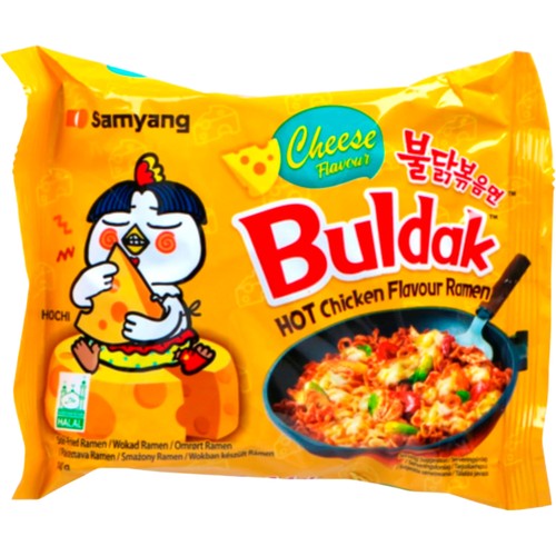 Nudlar Buldak Cheese Ramen 140g Samyang