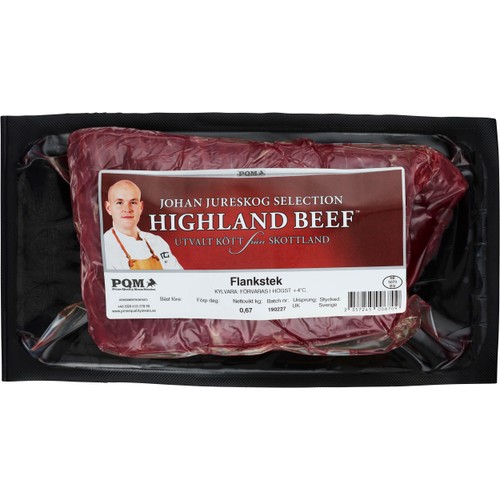 Flankstek Färsk ca 500g Jureskog Selection by Highland Beef