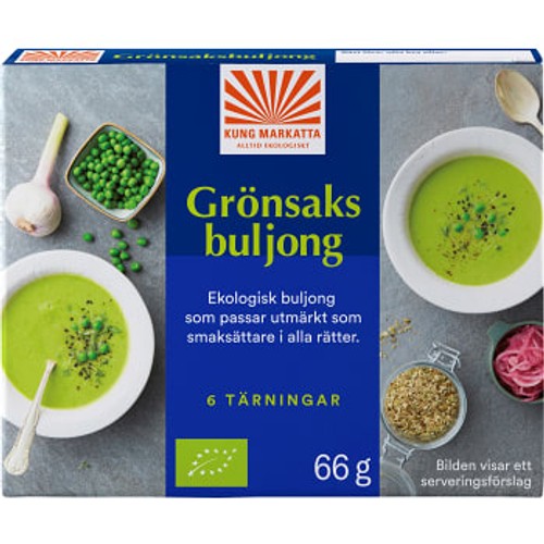 Grönsaksbuljong Ekologisk 6-p Kung Markatta