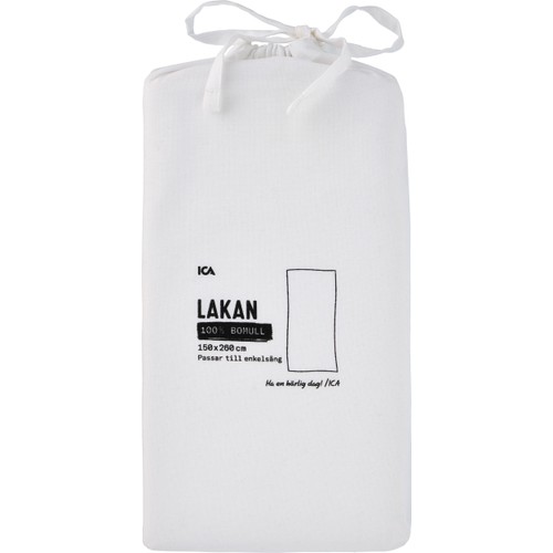 Lakan Alma Vit Enkel