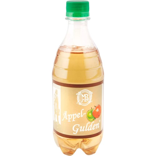 Kolsyrad läskedryck Äppelgulden 50cl Mora Bryggeri