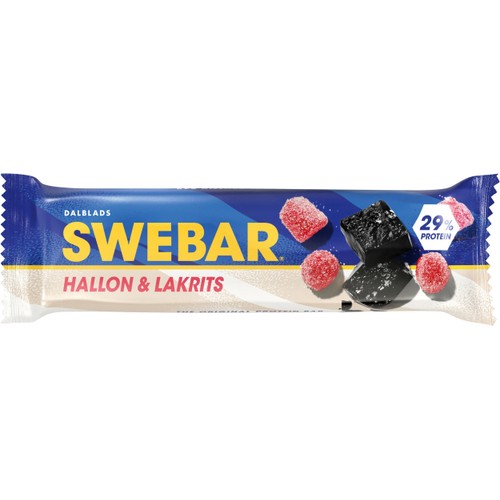 Proteinbar Swebar Hallon Lakrits 55g Dalblads