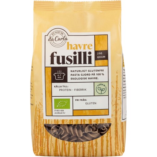 Fusilli Av Havre Eko 250g da Carla
