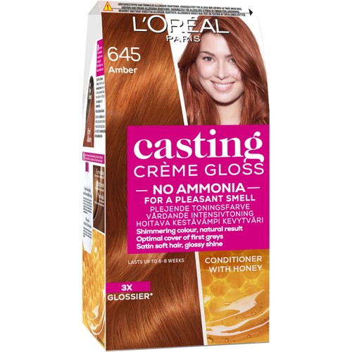 Hårtoning 645 Amber 1-p Casting Creme Gloss