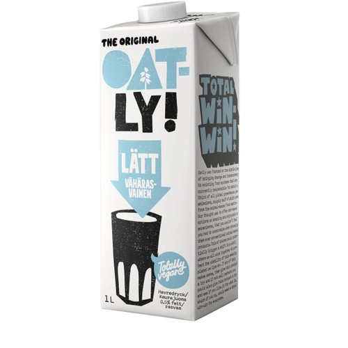 Havredryck Naturell 0,5% 1l Oatly