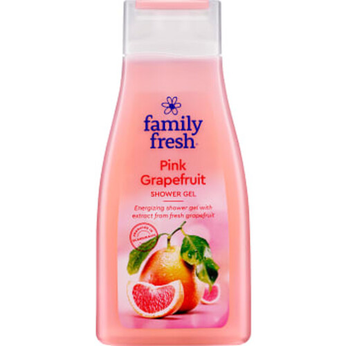 Shower Gel Pink Grapefruit 500ml Family Fresh