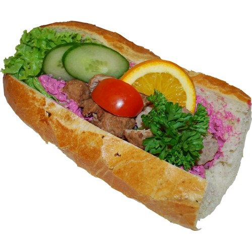 Köttbullebaguette ca 180g