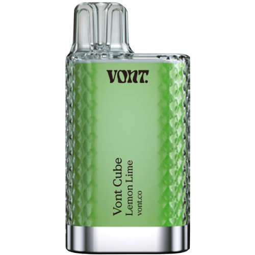 E-cigarett Engångs Lemon Lime 20 mg/ml 2ml Vont Cube