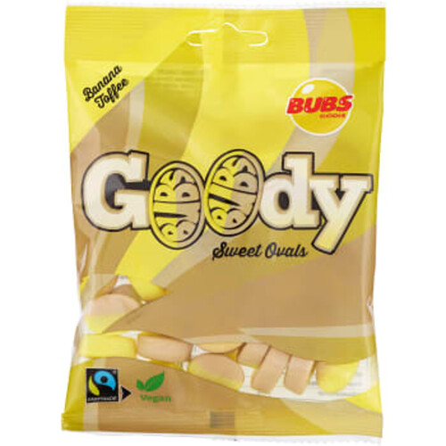 Goody Banan Toffee 90g Bubs Godis