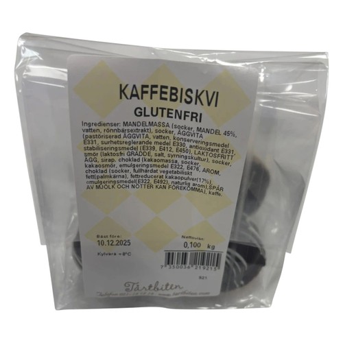 Biskvi Kaffe Glutenfri 5p
