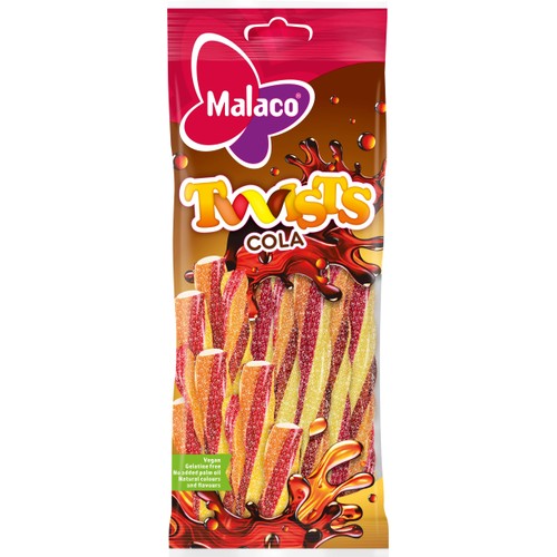 Twists Cola 100g Malaco