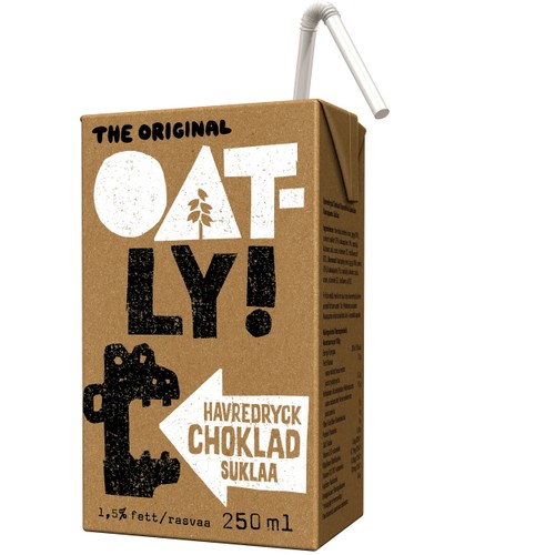 Havredryck Choklad 1,5% 250ml Oatly