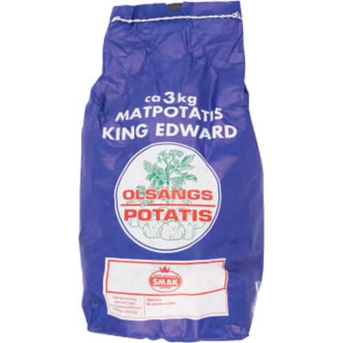 Matpotatis King Edward Mjölig 3kg Olsängs Potatis